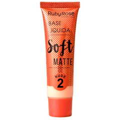 Base Líquida Soft Matte Ruby Rose Bege HB 8050-2 29ML