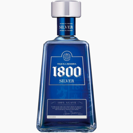 Tequila 1800 Silver 750ML - Tequila Blanco Premium 40%