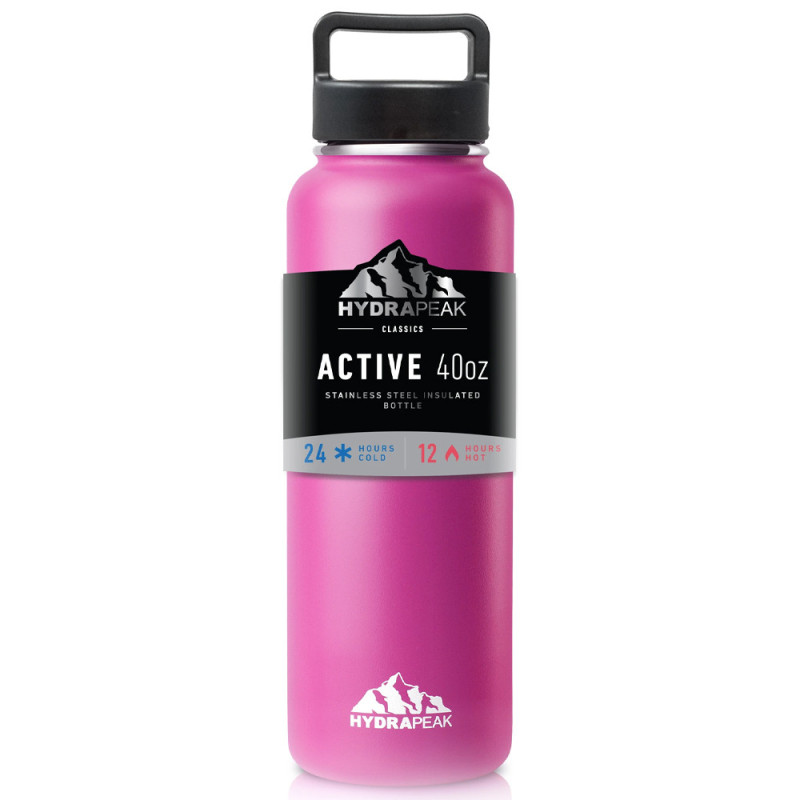 Garrafa Térmica Hydrapeak HP-WIDE-40-HOTPINK 1.2L - Rosa