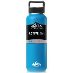 Garrafa Térmica Hydrapeak HP-WIDE-40-OCEAN 1.2L - Azul Oceano