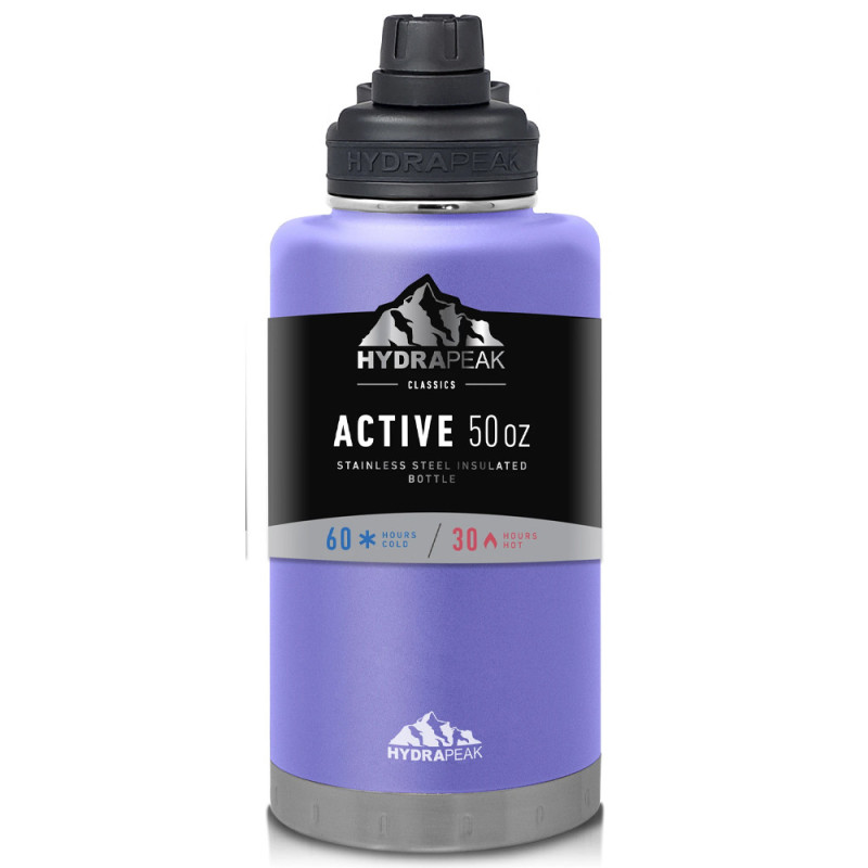 Garrafa Térmica Hydrapeak HP-WIDE-50 1.5L - Roxo Boca Larga