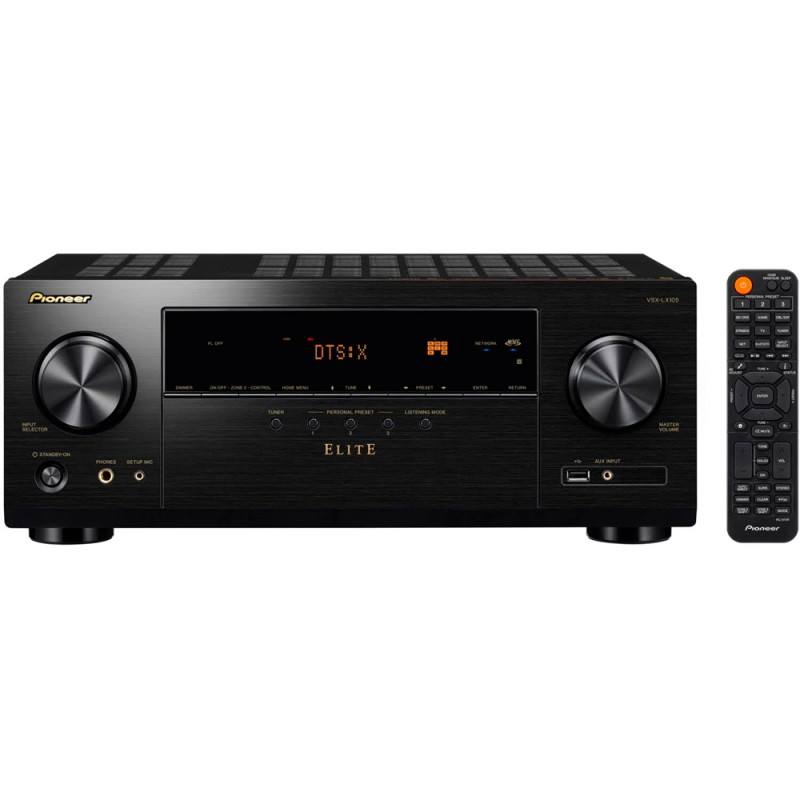 Receiver Pioneer VSX-LX105M2BMDC AVR Elite 8K