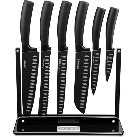 Jogo de Facas Cuisinart C77NS-7P Preto - 7 Peças