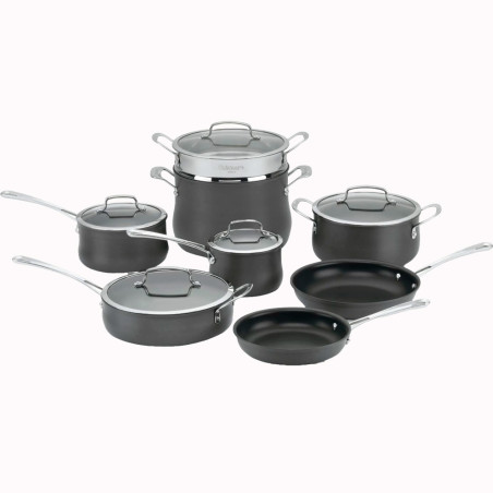 Jogo de Panelas Cuisinart 64-13 Aço Inox 13 Peças