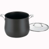 Panela com Tampa Cuisinart 6466 26 Anodizada 12L Preta