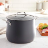 Panela com Tampa Cuisinart 6466-26 Anodizada 12L - Preta