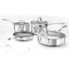 Jogo de Panelas Cuisinart 95-11 Aço Inox Forever Stainless Collection 11 Peças