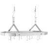 Rack Suspenso Cuisinart CRC-29BP1 Octogonal de Pendurar Panelas Aço Inoxidável