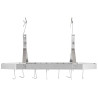 Rack Suspenso Cuisinart CRC-29BP1 Octogonal de Pendurar Panelas Aço Inoxidável