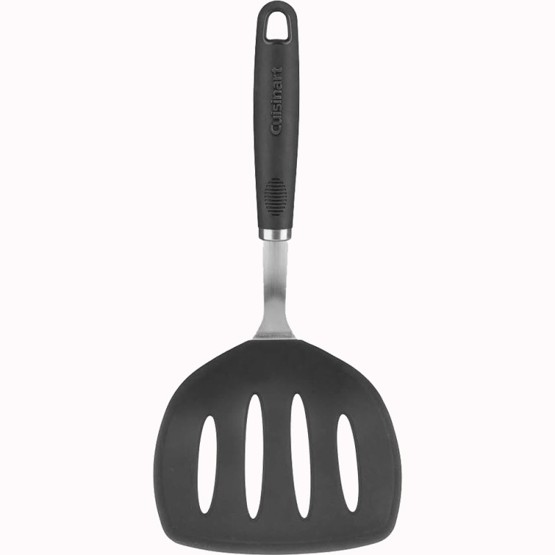 Cuisinart CTG-19-FTW Perforated Spatula Black - Tapered Edge