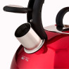 Chaleira Cuisinart Aura 2 Inox 2L - Vermelha Metálica CTK-S17MR
