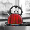 Chaleira Cuisinart Aura 2 Inox 2L - Vermelha Metálica CTK-S17MR