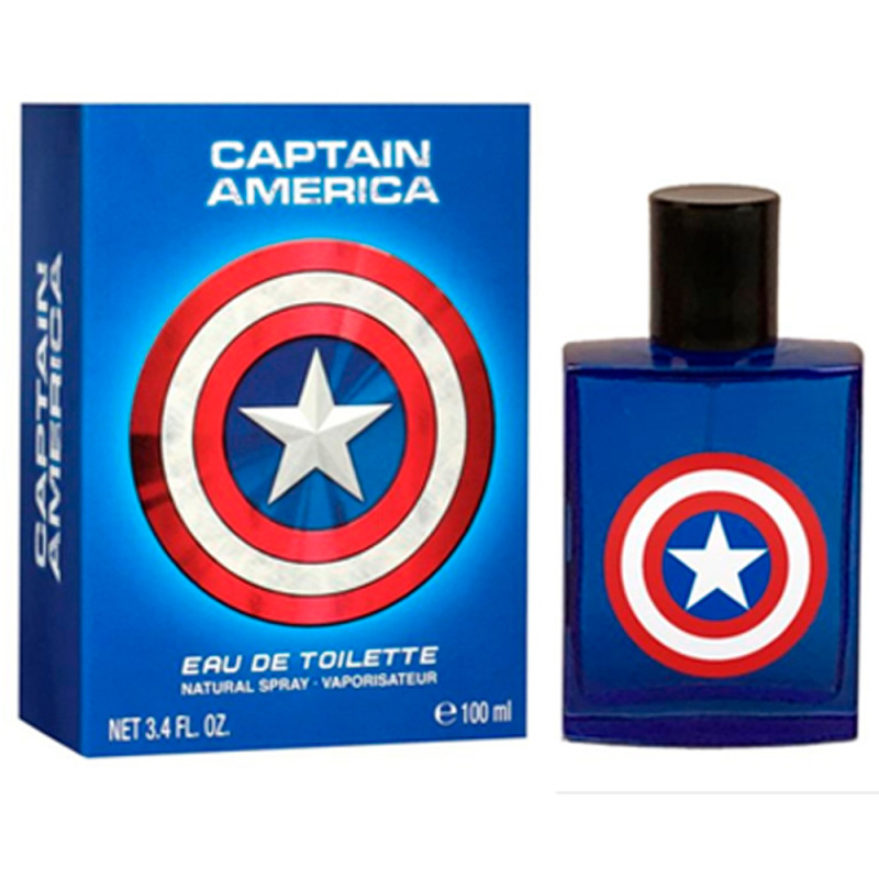 Perfume Marvel Capitão América Eau de Toilette Masculino 100ML