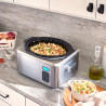 Panela Elétrica Cuisinart PSC-650 6.5L Inox 110V - Prata