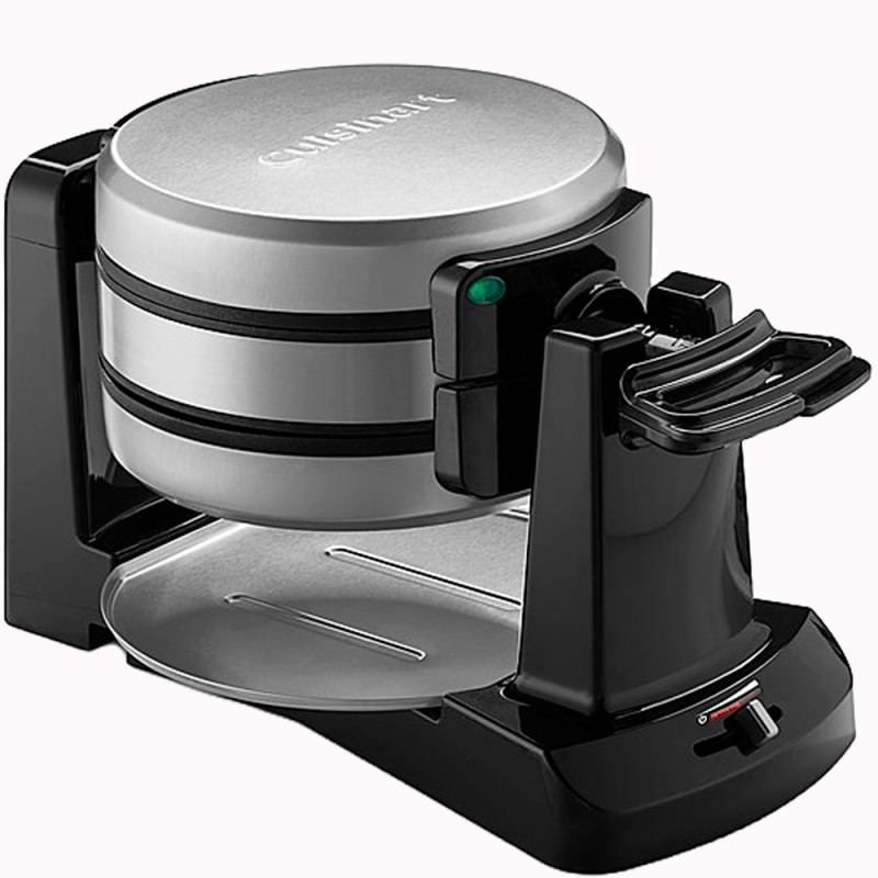Wafleira Belga Cuisinart WAF-F40 1.400W Inox 110V - Prata