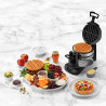 Wafleira Belga Cuisinart WAF-F40 1.400W Inox 110V - Prata