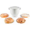 Tigela de Pão com Tampa KitchenAid KSM2CB5BGS Cerâmica