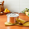 Panela com Tampa Cuisinart 7194-20 Inox Clássica 4L - Prata