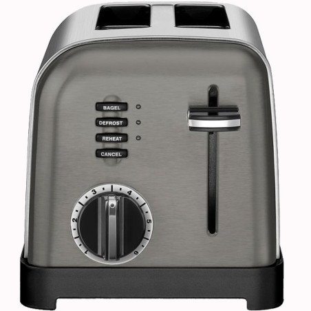 Torradeira Cuisinart CPT-160BKSP1 2 Fatias 110V Prata