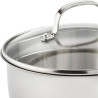 Panela com Tampa Cuisinart 719-18P Clássica Inox 2L - Prata