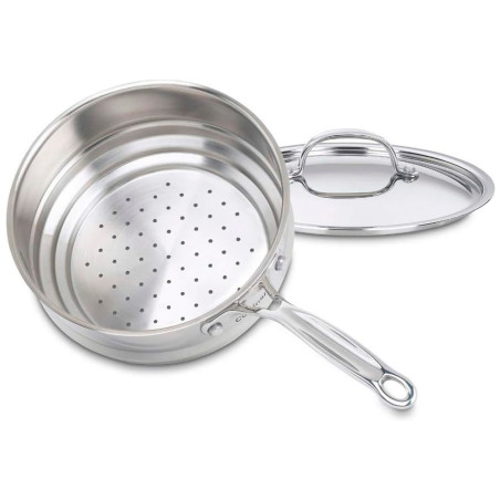 Vaporizador 20 cm Cuisinart 7116-20 - Acero inoxidable Plata