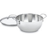 Panela com Tampa Cuisinart 755-26GD Multiuso Chef's Classic Inoxidável 5L - Prata