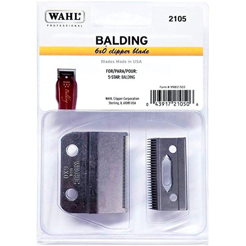 Lâmina Wahl 02105-400 6X0 Balding Blade