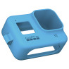 Case De Silicone GoPro Com Cordão Ajustável Para HERO8  Azul - AJSST-003