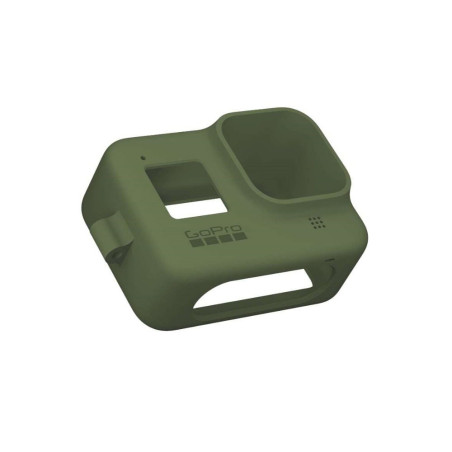Case De Silicone GoPro Com Cordão Ajustável Para HERO8  Verde - AJSST-005