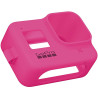 Case De Silicone GoPro Com Cordão Ajustável Para HERO8  Rosa Elétrico - AJSST-007