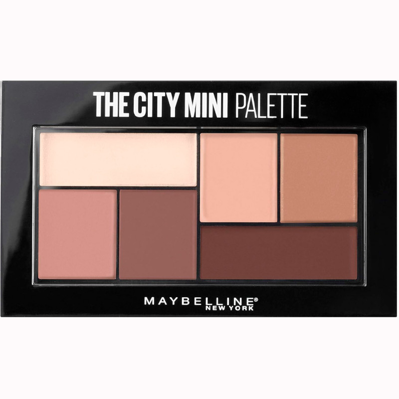 Paleta de Sombras Maybelline City Matte 6 cores