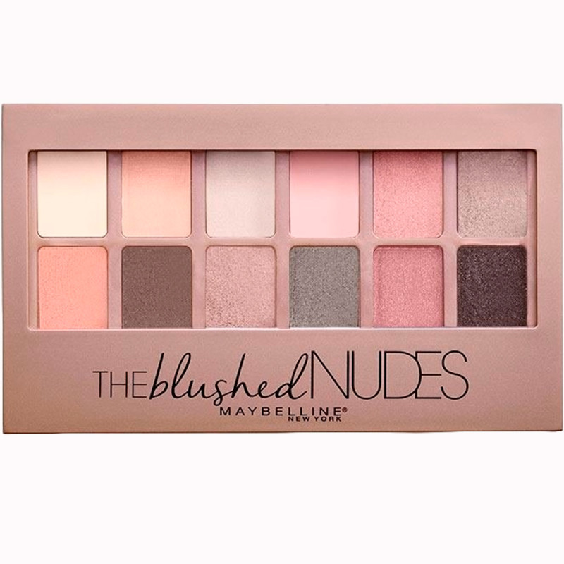 Paleta de Sombras Maybelline The Blushed Nudes 12 cores