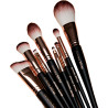 Ayvanna Rêver Rose Gold/Black Makeup Brush Kit – Professional
