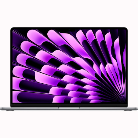 Notebook Apple MacBook Air A3114 M3 8C CPU/10C GPU/8GB/256GB SSD/15.3" Cinza Espacial - MRYN3LL/A