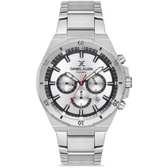 Relógio Masculino Daniel Klein Exclusive DK.1.12605-1 Prata