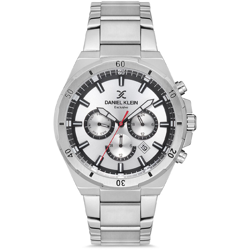 Relógio Masculino Daniel Klein Exclusive DK.1.12605-1 Prata