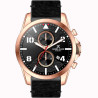 Relógio Masculino Daniel Klein DK.1.12344-4 - Preto/Rosa Ouro