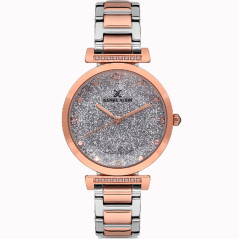 Relógio Feminino Daniel Klein DK.1.12536-4 - Prata/Rosa Ouro