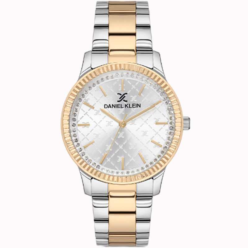 Daniel Klein Women's Watch DK.1.12540-4 Premium – Silver/Gold