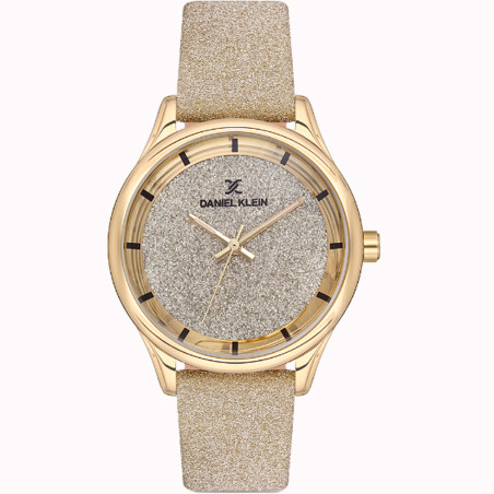 Relógio Feminino Daniel Klein DK.1.12667-3 - Gold Glitter