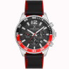 Relógio Masculino Daniel Klein DK.1.12672-1 - Preto/Vermelho