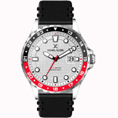 Relógio Masculino Daniel Klein DK.1.12349-2 - Preto/Prata