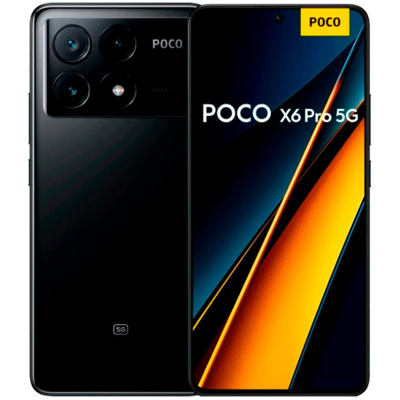 Smartphone Xiaomi POCO X6 Pro 5G Dual SIM 12GB+512GB 6.67" OS 13 - Preto 51648