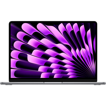 Notebook Apple MacBook Air M3 8C CPU/8C GPU/8GB/256GB SSD/13.6'' Cinza Espacial – MRXN3LL/A