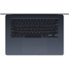 Notebook Apple MacBook Air M3 8C CPU/8C GPU/8GB/256GB SSD/13.6'' Meia Noite - MRXV3LL/A
