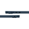 Notebook Apple MacBook Air M3 8C CPU/10C GPU/8GB/512GB SSD/13.6” Meia Noite – MRXW3LL/A