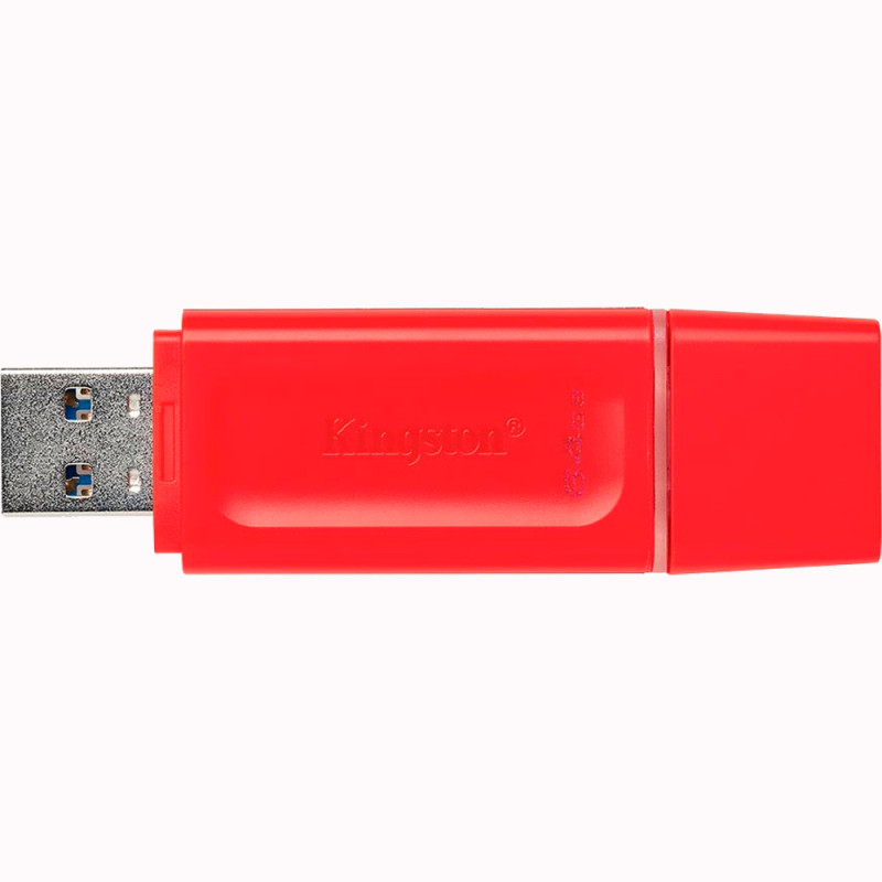 Pendrive Kingston DataTraveler Exodia 64GB USB 3.2 GEN 1 - Vermelho KC-U2G64-7GR