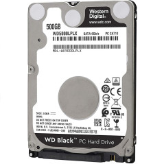 WD5000LPLX 500 GB 2,5'' HDD 5400 RPM - Western Digital