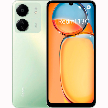Smartphone Xiaomi Redmi 13C Dual SIM 4GB+256GB 6.74" OS 13 - Verde Trevo US 56595