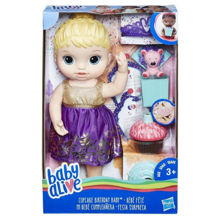 Hasbro Baby Alive Surprise Party Blonde Doll - E0596